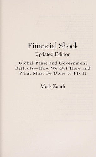 Financial Shock Updated Edition Paperback