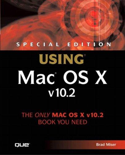 Special Edition Using Mac Os X V10.2