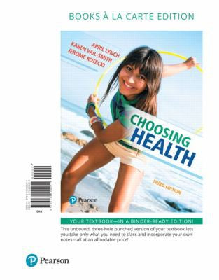 Choosing Health Books A La Carte Edition